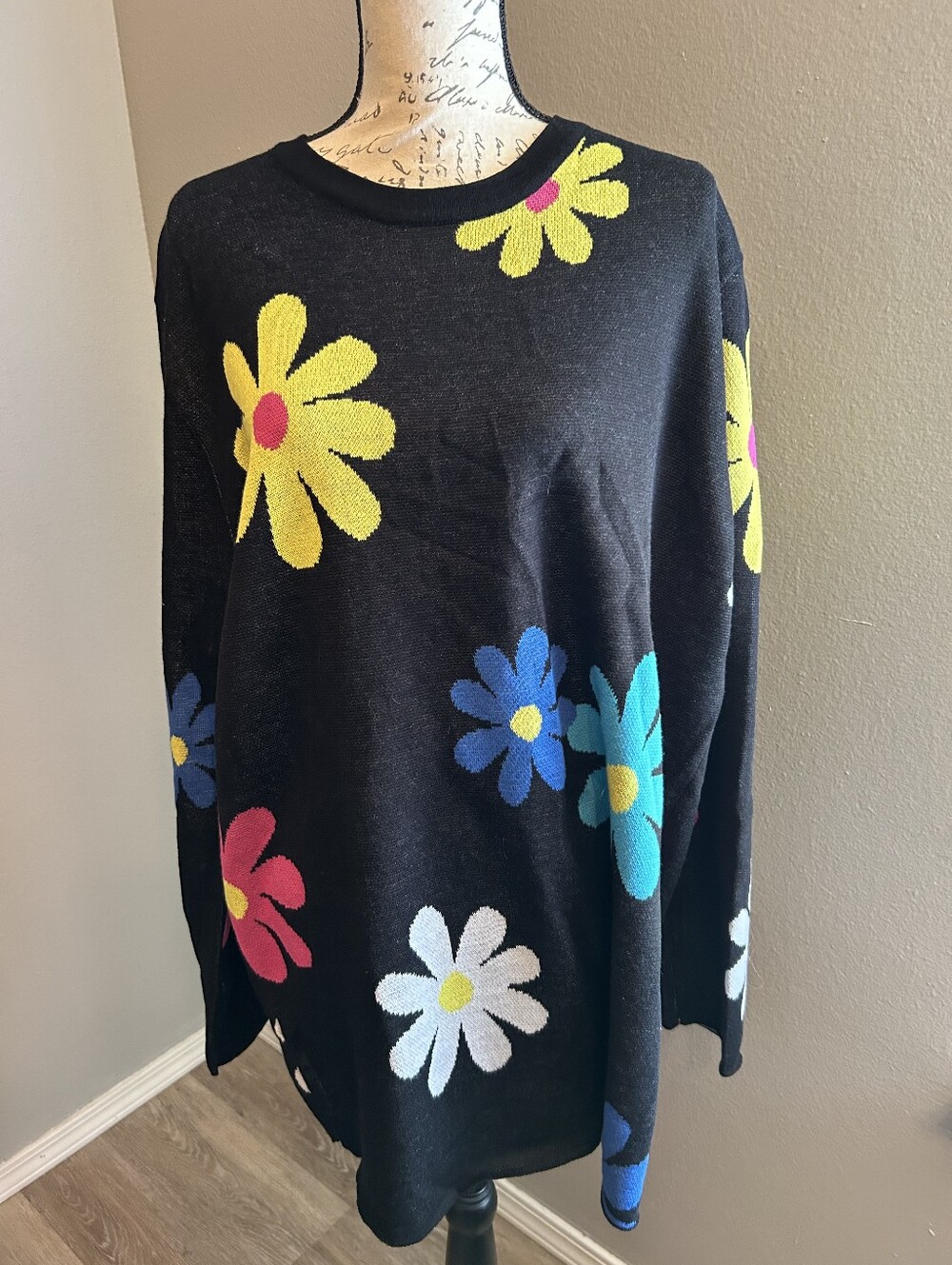 Delia*s By Dolls Kill L Flower Power Sweater